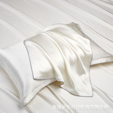 Funda de almohada de pura seda 100% seda de morera personalizada